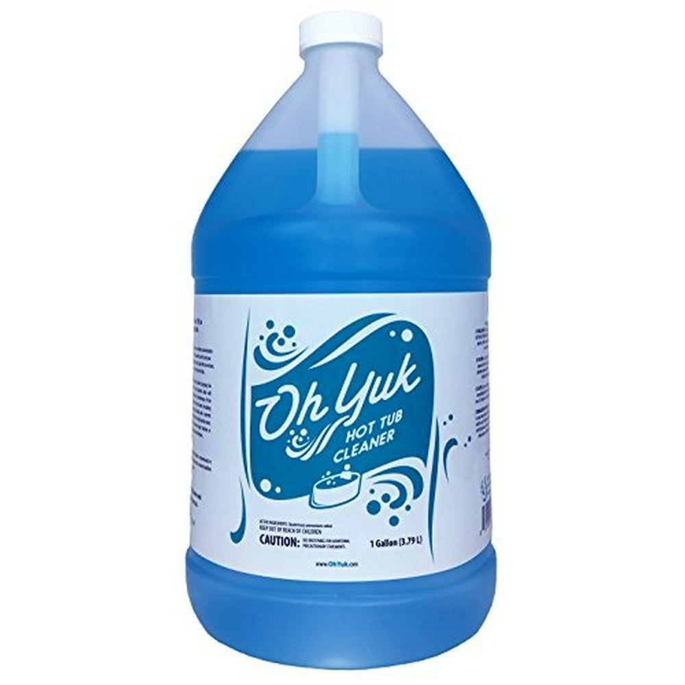 oh yuk healthy hot tub cleaner gallon
