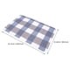 thumbnail image 2 of TEHAUX 2Ud Almohadillas Reutilizables Para Jaulas De Conejos Cobayas Y Hamsters Azul, 2 of 6