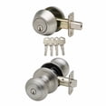 thumbnail image 4 of Copper Creek CKDB141-BC Colonial Door Knob Keyed Alike with Deadbolt Combination, Black, 4 of 5