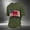 Army Green, variant on Never Forget 911 Patriotic Tee for Men with 25th Anniversary Print and Cotton Fabric Featuring 9/11 Memorial Shirts for Remembrance Ceremonies Church Services Community Events Black M