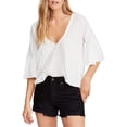 thumbnail image 1 of Blusa Campesina Free People Mujer Blanca Pequeña, 1 of 1
