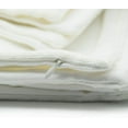 thumbnail image 5 of Dinheiro Fundas de almohada cuadradas suaves con diseño de copo de nieve, decorativas para el hogar, de algodón, con bordado, de 18 x 18, fundas de cojín para sofá cama, silla (1 par), 5 of 5