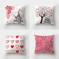 thumbnail image 2 of Funda De Almohada De Corazón Rosa Roja Decorada Elaboradamente Para El Hogar , Asiento , Sala De Estar , Sofá , Cojín De Amor Para Pareja Gao Jiahui unisex, 2 of 2