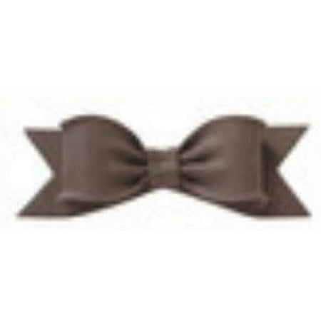Cake Decoration Gum Paste Bow- Solid Brown