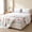 Red, variant on 4 Piece Multi color Floral Bedding Set,Soft and Skin friendly, Naturally Antibacterial and Breathable,Suitable for Bedrooms, Student Dormitories, Hotels and Homestays, Summer Special Bedding Set