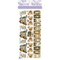thumbnail image 1 of Violette Stickers Row of Cats, 1 of 3