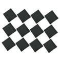 thumbnail image 2 of 12 Pack Solid Colors Cotton Squares Bandanas Black, 2 of 8