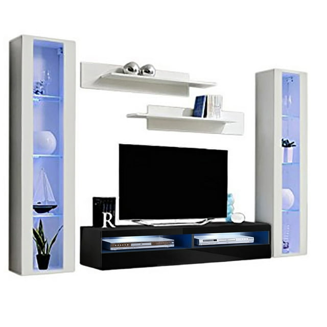 Fly A 35TV Wall Mounted Floating Modern Entertainment Center