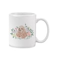 thumbnail image 2 of Floral Pattern And Dog. Mug - Image by Shutterstock, 2 of 4