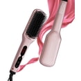 thumbnail image 1 of MEGAWISE Pro Cepillo alisador de pelo iónico de cerámica para salón de casa | Tecnología de calefacción MCH Fast 20s con seguridad de apagado automático | Antiescaldaduras con Doble Voltaje Universal, 1 of 5