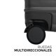 thumbnail image 5 of Maletas de Viaje 20 y 26 Pulgadas con Ruedas y Mochila para Equipaje de Mano y Cabina 10 kgs Candado TSA Color Negro ROLLWAY RW-LU04, 5 of 6