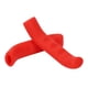 thumbnail image 1 of Manillar de bicicleta de montaña plegable, cubierta de agarre antideslizante de silicona, color rojo, 1 par, 1 of 9
