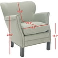 thumbnail image 7 of SAFAVIEH Jenny Arm Chair With Silver Nail Head Royal Blue, 7 of 7