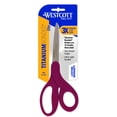 thumbnail image 2 of Westcott 8" Titanium Lite Hard Handle Scissor, Assorted Colors, 2 of 6