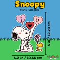 thumbnail image 3 of Calcomanía de vinilo MadeToStick Snoopy Te Amo 13 x 11 cm, 3 of 8