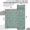 thumbnail image 5 of Chihuahua and Footprints Toddler Nap Mats for Kids Preschool,Sleeping Mat Bag or Kids,Toddler Sleeping Bag,Toddler Nap Mat or Daycare, 5 of 6