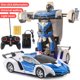 thumbnail image 3 of Radiocontrol Coches Deformación Robot Coche Juguetes Kit Niños Vehículo Modelo Acción Juguete (A Azul Blanco) Tmvgtek Nuevos Originales, 3 of 6