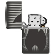 Zippo Design High Polish Black Pocket Lighter