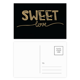 thumbnail image 1 of Dulce amor oro cotizacion handwrite Set cumpleaños gracias tarjeta postal correo lado 20pcs, 1 of 3