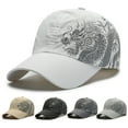 thumbnail image 4 of Sunshade Cap Quick Drying Dragon Print Baseball Hat For Outdoor, 4 of 4