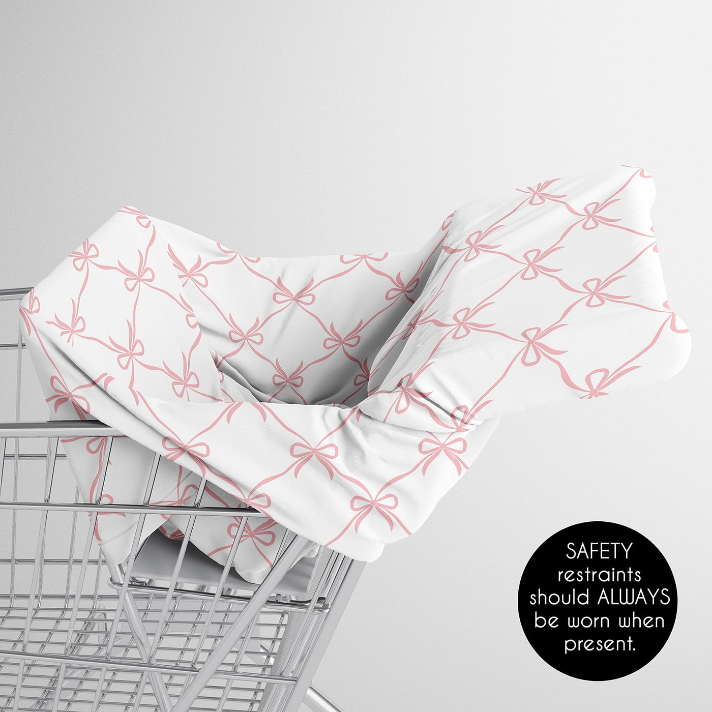 Sweet Jojo Designs Ballerina and Ballet Bows Girl Multi Use Baby Car Seat and Nursing Cover