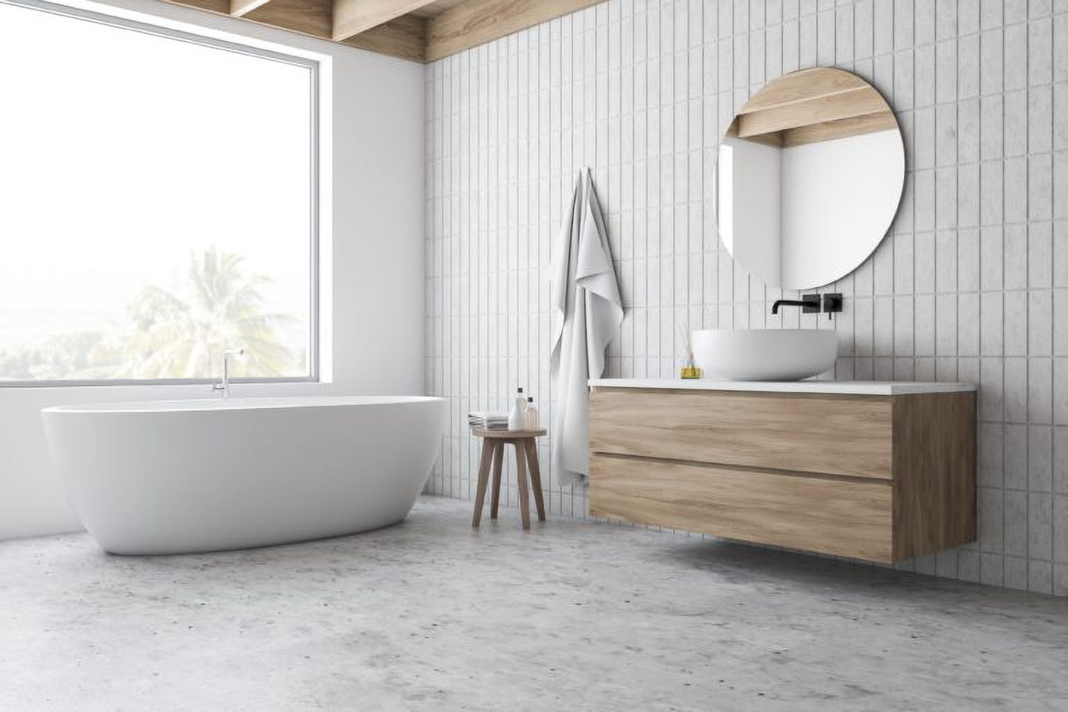 Lanco Color Collection 2 in 1 Satin Interior & Exterior Wall & Trim Paint, Deep Base, 5 Gallon