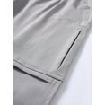 thumbnail image 6 of YOUTHUP Men's Relaxed Straight Leg Cargo Pants, Loose Fit Casual Parachute Pants with Multiple Pockets for Streetwear, 6 of 9