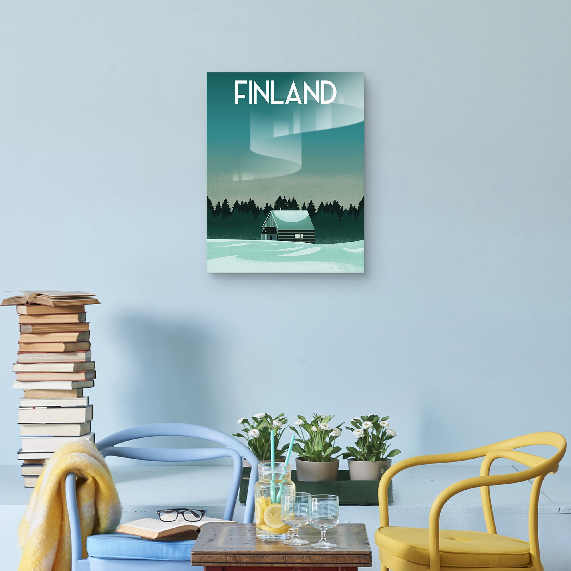 Finland I by Omar Escalante Canvas Art Print