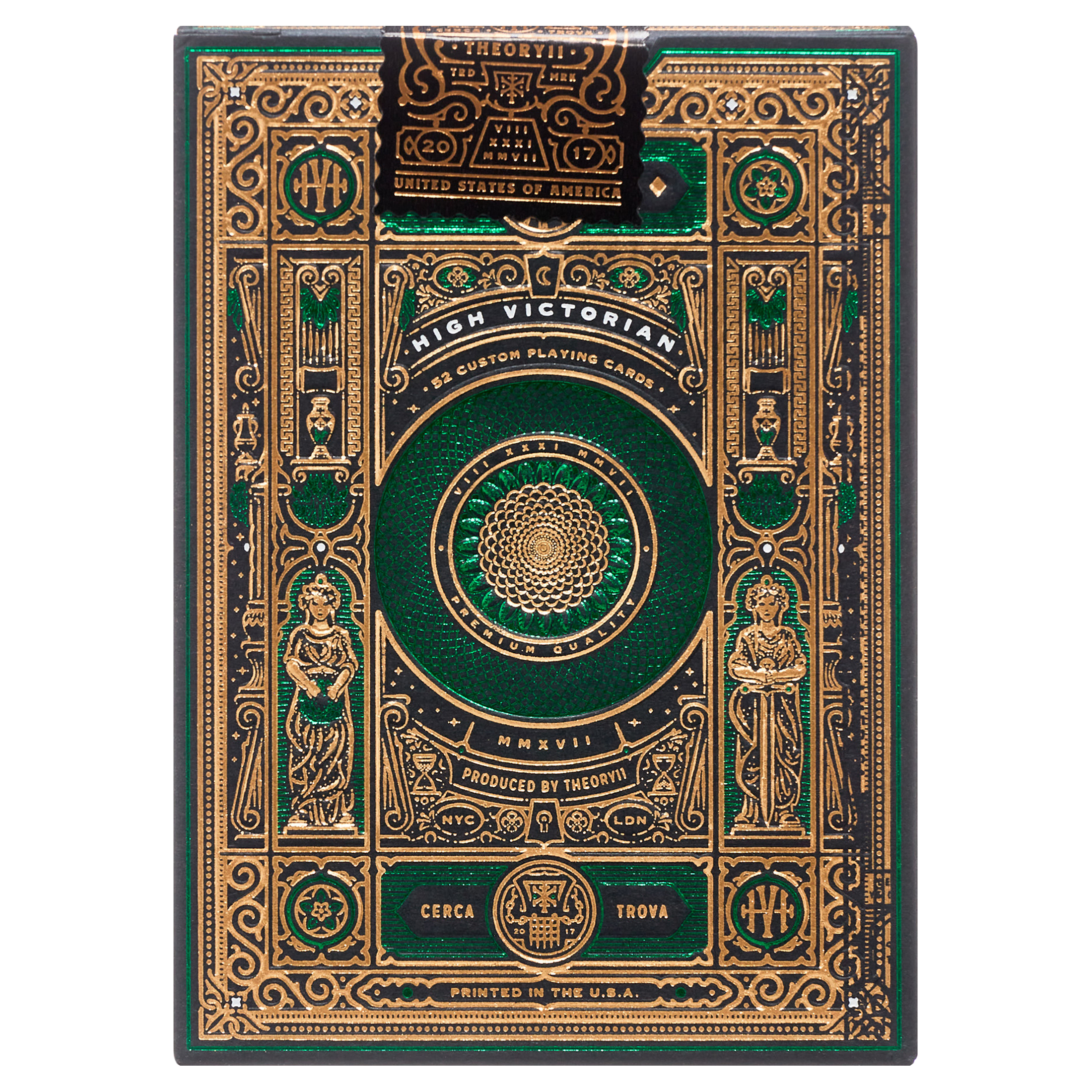theory11 High Victorian Playing Cards (Green) photo 6
