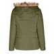 thumbnail image 4 of Parkas de manga larga para mujer, con capucha y cremalleras, lisas, de media y larga duración, holgadas, de manga larga, cálidas, tipo blusa, abrigo, chaquetas, abrigo para mujer, 4 of 5