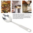 thumbnail image 3 of Cuchara de Cocción, Cuchara para servir de acero inoxidable con aguJero Colgante, Cuchara de Buffet de 13 Pulgadas Cosla de Cuchara de Cuchara Utensil de Cocina Ranurada, 3 of 7