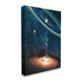 thumbnail image 3 of Stupell Industries Surreal Tree Person Outer Space Glowing Nebula Stars Canvas Wall Art, 24 x 30, Design by Paula Belle Flores, 3 of 5