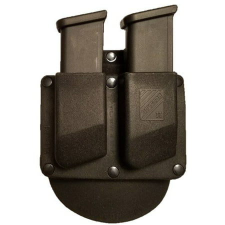 Double Paddle Magazine Pouch Thermo Molded 9mm / .40 Fit most Double Stack Magazine guns (RP113) (Stationary)
