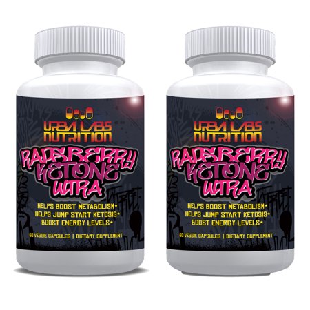 Urbalabs 2 Pack Premium Raspberry Ketones for Weight Loss Ketone Supplement Natural Thermogenic Increase Fat Burning Keto Ultra Supplement Weight Loss Supplement