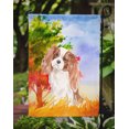 thumbnail image 3 of Carolines Treasures CK1950GF Fall Blenheim Cavalier Spaniel Garden Size Flag, 3 of 3