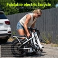 thumbnail image 5 of 1200W Peak Folding Fat Tire Electric Bike for Adults with Removable 48V 10Ah Lithium Battery, Dual Disc Brakes, UL Certified E-Bike, Black, 5 of 11