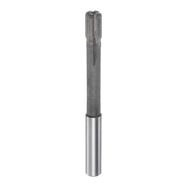 Mandril Escariador 9,5mm H7 Carburo Punta Rectas Flautas Redondo Vástago Torno Máquina Fresado Cortador