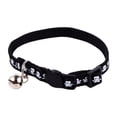 thumbnail image 1 of Miangastore 1Pc Stylish Pet Collars Black Cloth for Halloween with Adjustable Design for Pets, 1 of 4