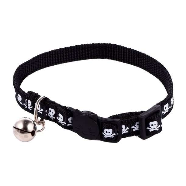 1 collar creativo de Halloween para mascotas, de tela, con diseño elegante de Halloween.