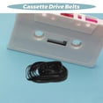 thumbnail image 3 of Hemoton 50pcs Rubber Belt Replacement Cassette Rubber Belt Accessory Recorders Drive Rubber Belt Fitting Cassette Player Belt Replacement Cassette Tape Player Belt for Maintenance, 3 of 8