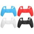 thumbnail image 2 of Funda protectora para gamepad, 4 piezas, funda de silicona para gamepad, funda de silicona para gamepad, para máxima eficiencia, 2 of 9
