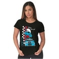 thumbnail image 4 of The Smurfs Kanji Tokyo Speed Racecar Women's T Shirt Ladies Tee Brisco Brands S, 4 of 5