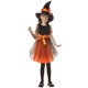 thumbnail image 1 of De Ropa de Halloween para niñas pequeñas, disfraz, vestido de fiesta y sombrero, 1 of 6