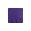 Creative Converting Purple 2-Ply Beverage Napkins 50/Pack 139371154
