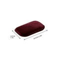 thumbnail image 2 of Plush Thickened Car Armrest Pad - Fuzzy Soft Car Interior Central Armrest Box Height Pad, Comfortable Arm Cushion, Universal Fit Car Armrest Cushion for Driver Passenger Use, 8*12in, Red, 2 of 4
