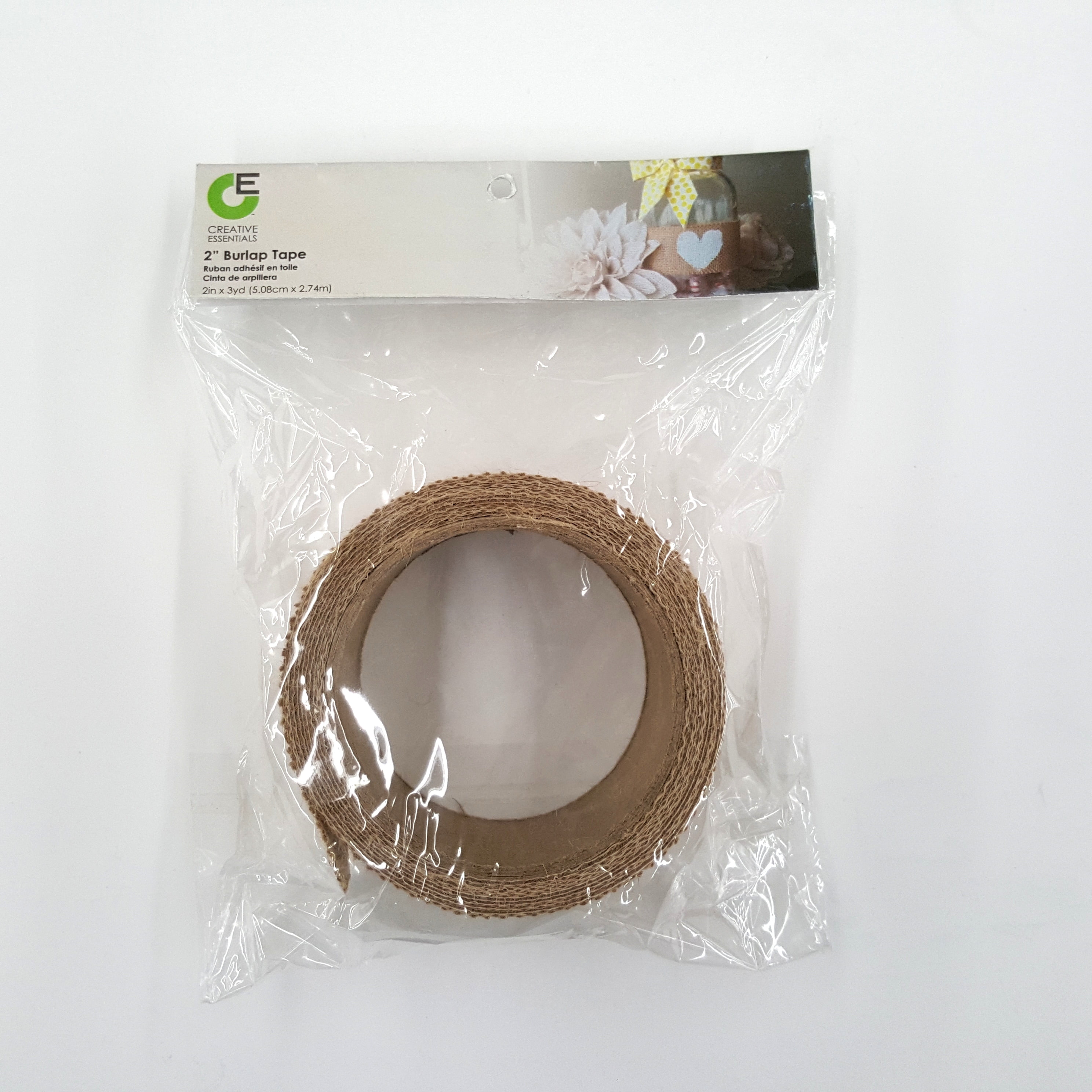 Creative Essentials 2" Burlap Tape, 3 Yd. - Walmart.com
