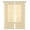 Beige, variant on 2 Piece Sheer Curtains Light Filtering Rod Pocket Window Curtain Voile Window Treatment Rod Pocket Curtain Panels for Bedroom and Living Room