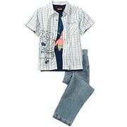 Nickelodeon - Little Boys' 3 Piece SpongeBob SquarePants Jeans Set