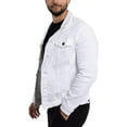 thumbnail image 3 of X RAY Jeans Mens Denim Jacket, White, 3XL, 3 of 10