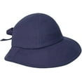 thumbnail image 5 of Hatshaped helmet, bicycle helmet sun protection, summer headwear for women, navy blue, 5 of 5
